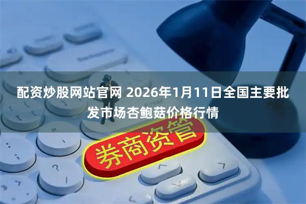 配资炒股网站官网 2026年1月11日全国主要批发市场杏鲍菇价格行情